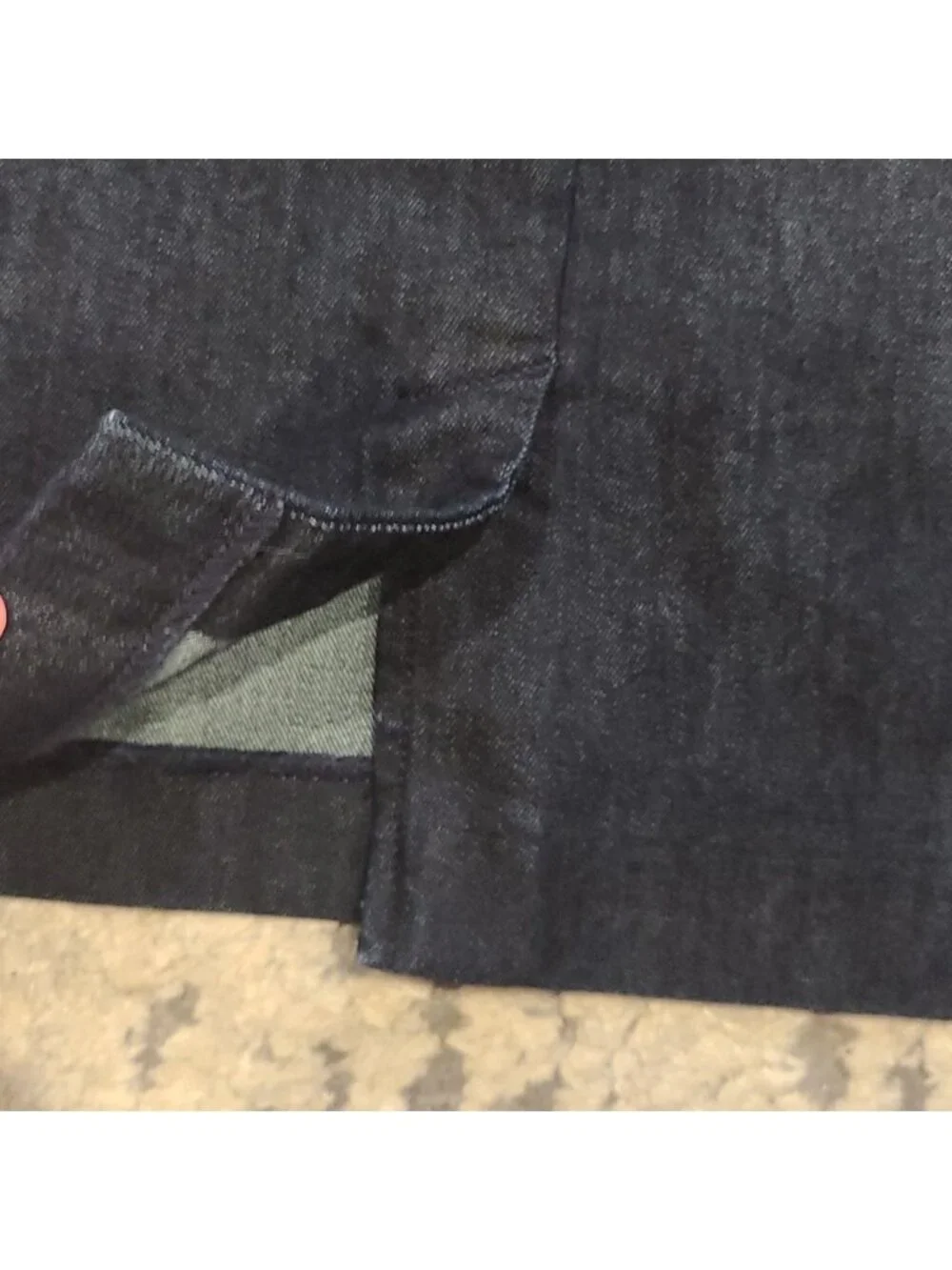 Tommy Hilfiger Dark wash denim skirt